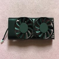 R270 XY-D05510S 비디오 카드 쿨러 12V 0.28A MSI Geforce GTX750Ti GTX1050 LP 용 2핀 커넥터