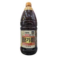 고향식품 통참깨 참기름 진 1.8L 기획 상품 참깨 100% 대용량 식자재 업소 식당