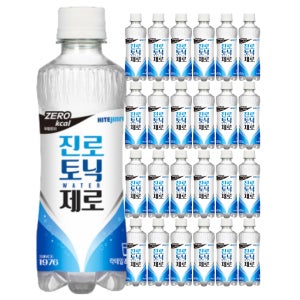 진로 토닉워터 오리지널 제로, 300ml, 24개