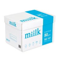 밀크 80g B4 1박스 2500매 복사용지 B4용지 한국제지 miilk