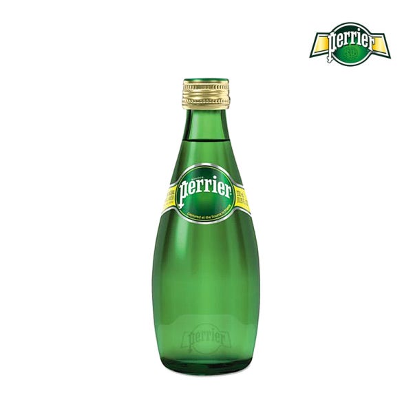 [페리에] 탄산수 플레인 330ml x 24입 [수입 음료][수입 탄산수]