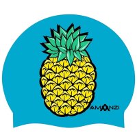 아만지 수영모_Amanzi Swim Caps Pineapple