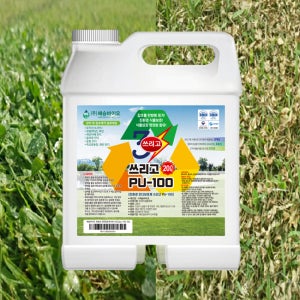 잡초관리제 잡초제거제 제초제아님 잔디 천연 관리 쓰리고 PU-100 20L