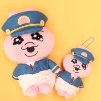 오빤쮸우사기 한정판 인형 기차역 역장 오판츄 빤쮸토끼 음뽀챠무 카와이소니 일본캐릭터굿즈