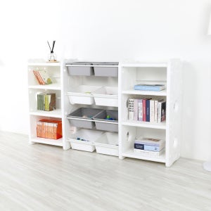 미루 위드맘 WB6(그레이) 책장 장난감정리함 레고박스 아이방 꾸미기 키즈정리함 국내제작