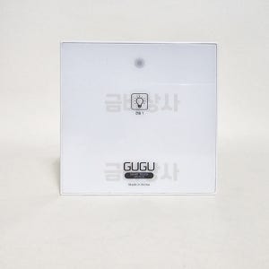 GUGU 스마트 무선 터치 1구 스위치 구구 무타공스위치 조명리모컨