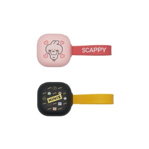갤럭시버즈2커버 라이브 프로 케이스 삼성카카오프렌즈 콜라보케이스정품 니니즈 스카피