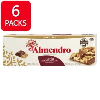 El Almendro Almond Chocolate 알멘드로 터론 아몬드 크로코티 초콜렛 75g 6팩