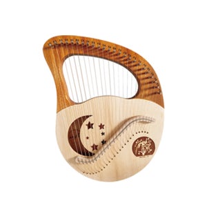 리라하프 24현 ASH-L24Q2C140 휴대용 취미 힐링 현악기 입문 초보