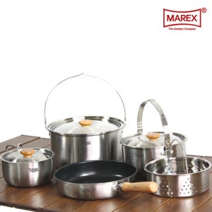마렉스 통3중 코벨 엑스라지 나인 쿡웨어 스테인레스 코펠세트 XL9