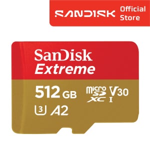 샌디스크 익스트림 마이크로SD V30 512 GB 기가 SDSQXAV 핸드폰 메모리