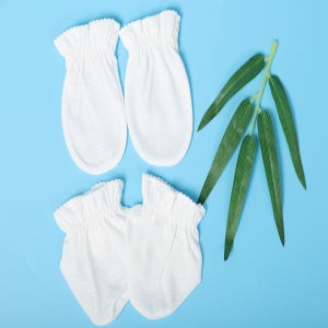 르베베 여름용 신생아손싸개 신생아발싸개 밤부세트