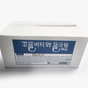 꾸플와플크림 3kg