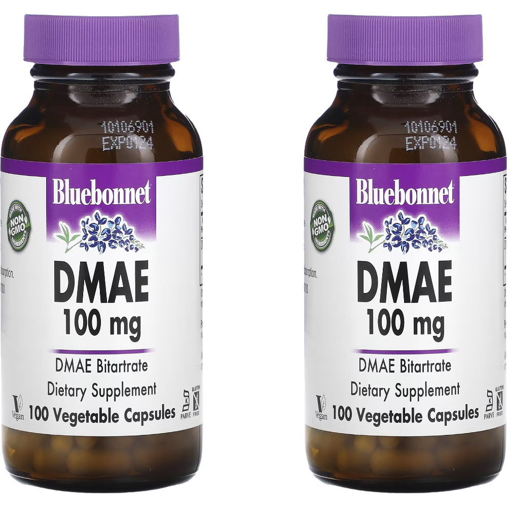 1+1블루보넷 뉴트리션 <b>DMAE 100mg</b> 식물성캡슐 100정