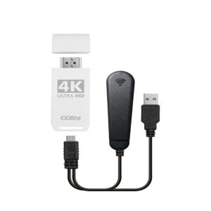 (cosy)코시 클레버 4K UHD 미라캐스트 CK2035WL (스마트폰 TV 무선연결)