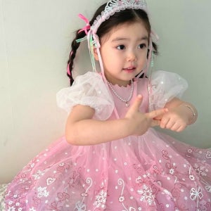 여아 원피스 유아옷 여름 핑크 공주샤