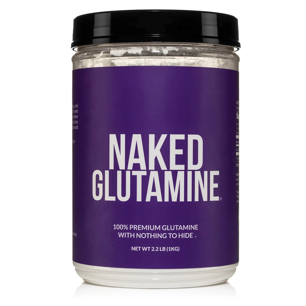 네이키드뉴트리션 엘 <b>글루타민 파우더 1kg</b> 200회분 무향 무첨가 분말