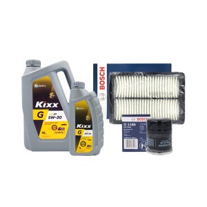 더뉴QM6(HZG)2.0LPe 엔진오일세트 킥스G(5L)+필터1186-3042