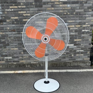 대형 76cm (30인치)스탠드형 강한바람 업소용 산업용 공업용 4엽날개 선풍기 (날개 색상랜덤)