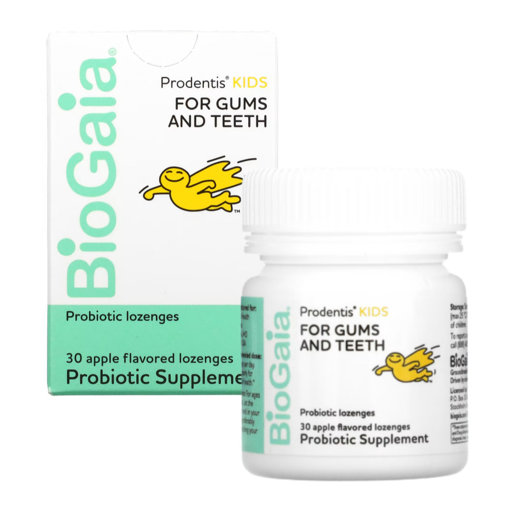 바이오가이아 어린이 구강 유산균 프로덴티스 키즈 검<b>앤티스</b> 민트맛 30정 프로바이오틱스