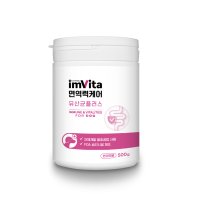 IMVITA 임비타 500g+계량스푼 애견 면역력 케어 유산균 플러스 강아지영양제