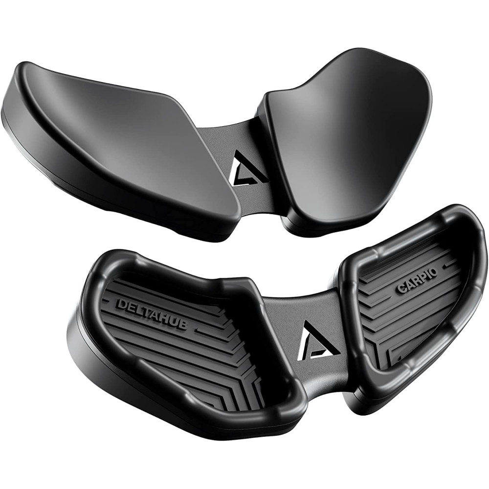 델타허브 카르피오 2.0 손목 받침대 오른손 블랙 L 노트북 PC 맥북에어 인체공학적설계 지지대 통증감소