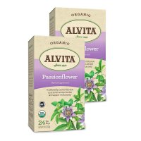 알비타 시계꽃차 24개입 2팩 Alvita Passionflower Tea