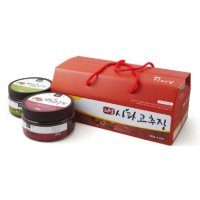 의성 사과고추장 500g+마늘고추장 500g 2개 총1kg