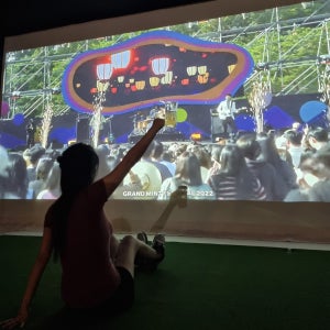 200인치 초대형스크린 온라인콘서트 영화 관람 파티룸