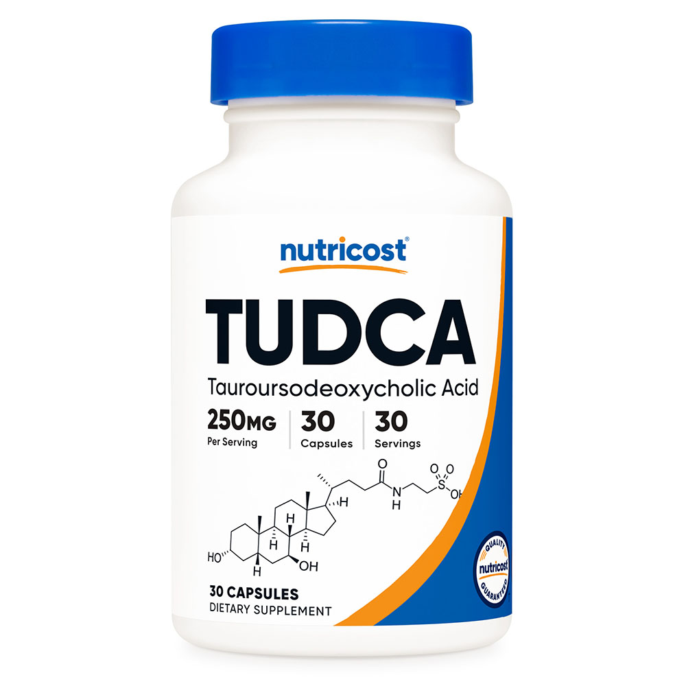뉴트리코스트 <b>TUDCA</b> 투드카 (타우린 + 우르소데옥시콜산) 250mg 30캡슐 1개월분