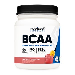 뉴트리코스트 BCAA 파우더 분말 990g 90회분 라즈베리 레모네이드
