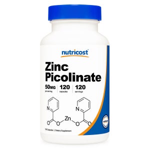 뉴트리코스트 아연 피콜리네이트 50mg 120캡슐 4개월분