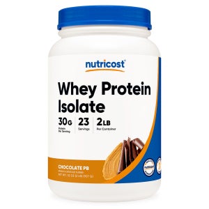 뉴트리코스트 WPI 프로틴 30g 분리유청단백질 초콜렛 피넛 버터맛 23일분 907g