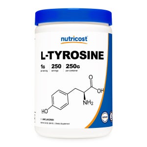 뉴트리코스트 L-티로신 1g 파우더 250g 분말 250일분 아미노산 보충제