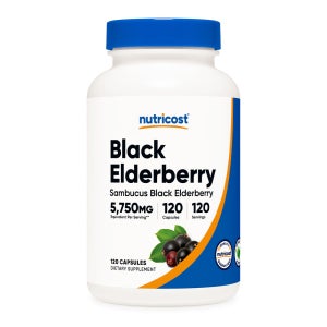 뉴트리코스트 삼부커스 블랙 엘더베리 575mg 120캡슐 4개월분