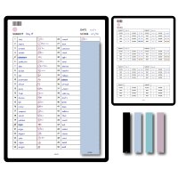 단어장 세트 (2종, 가림막 4종) / 아이패드 굿노트 속지 노타빌리티 삼성노트 스튜드