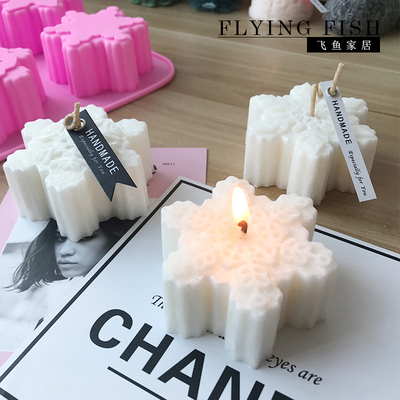 캔들만들기 젤캔들 인센스스틱홀더 날치 핸드메이드 크리스마스 스노우 캔들 몰드 DIY