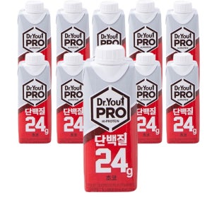 닥터유 프로 단백질 드링크 프로틴 초코 250ml 12개