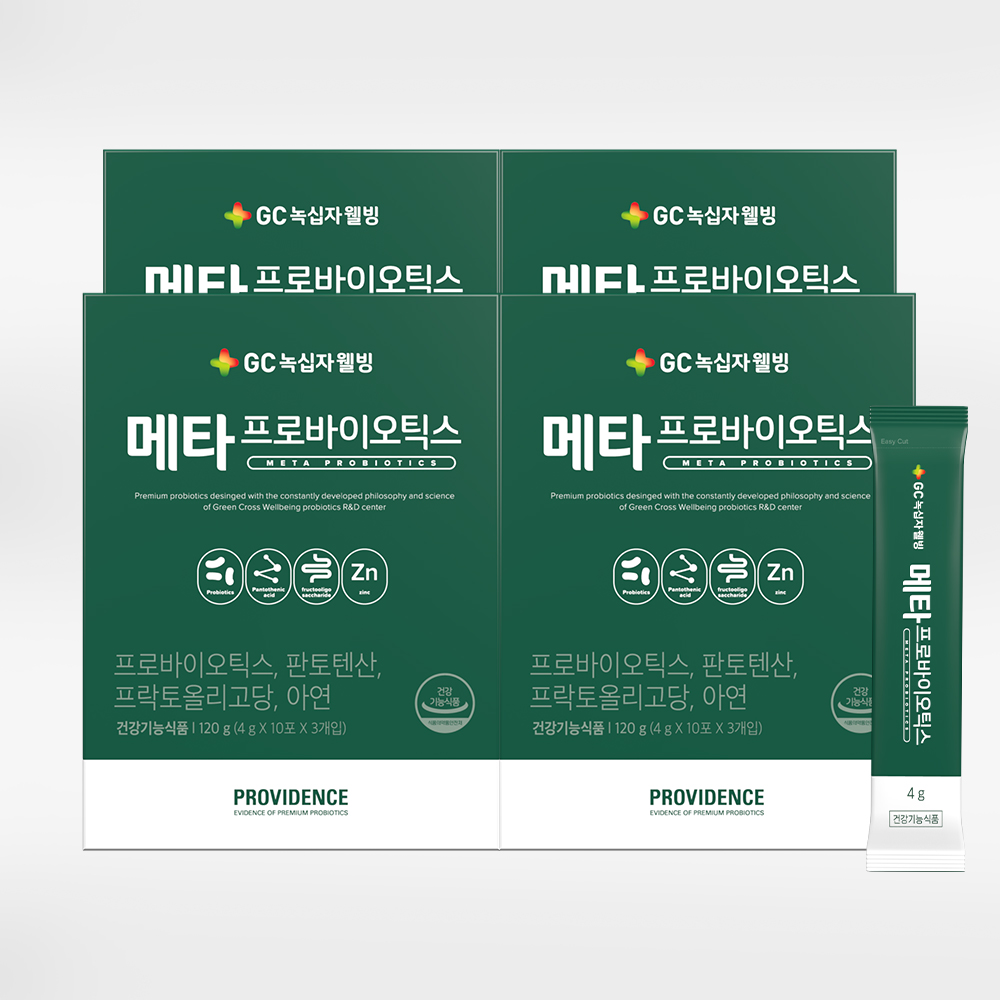 녹십자<b>웰빙</b> 프로비던스 메타프로바이오틱스 어린이유산균 임산부유산균 30포, 4개