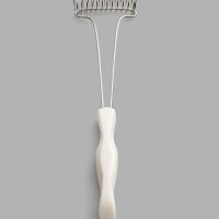 Cutco MixStir Whisk 1714 펄 화이트 핸들 주방용품 거품기