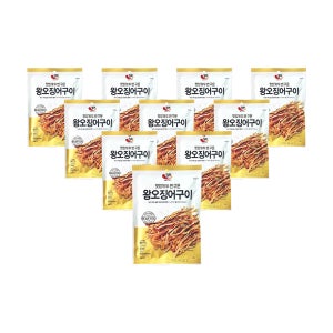 정화식품 왕오징어구이 40g 10봉