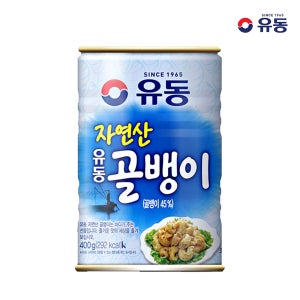 유동 자연산 골뱅이 400g 통조림