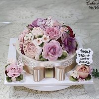 대전떡케이크 주문제작 수제케이크 앙금꽃케이크