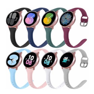 삼성 갤럭시 액티브 1 2 40 44MM 슬림 우레탄 실리콘 시계줄 스트랩 밴드 SM- R500/R830/R820/R825/R835