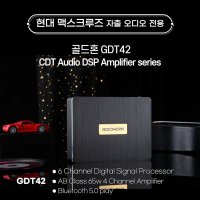 CDT GDT42 맥스크루즈전용 DSP앰프 4채널 차량용앰프