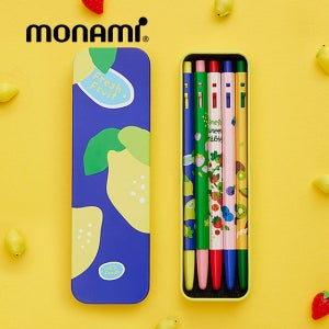 모나미 153 프레시 볼펜 세트(5본입/0.5mm) 153볼펜, 모나미볼펜