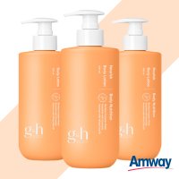 암웨이 바디로션 400ml 너리쉬 G&H 바디로션 3개