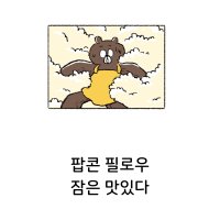 카툰: 팝콘 필로우