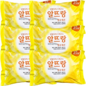 알뜨랑 비누옐로레몬140g x 6개,세수,세안,클렌징