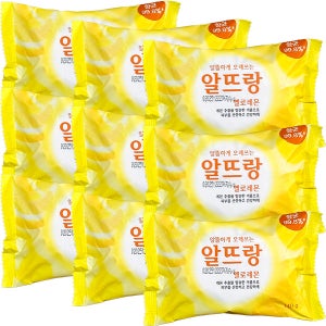 알뜨랑 비누 옐로레몬140g x 9개,세수,세안,클렌징
